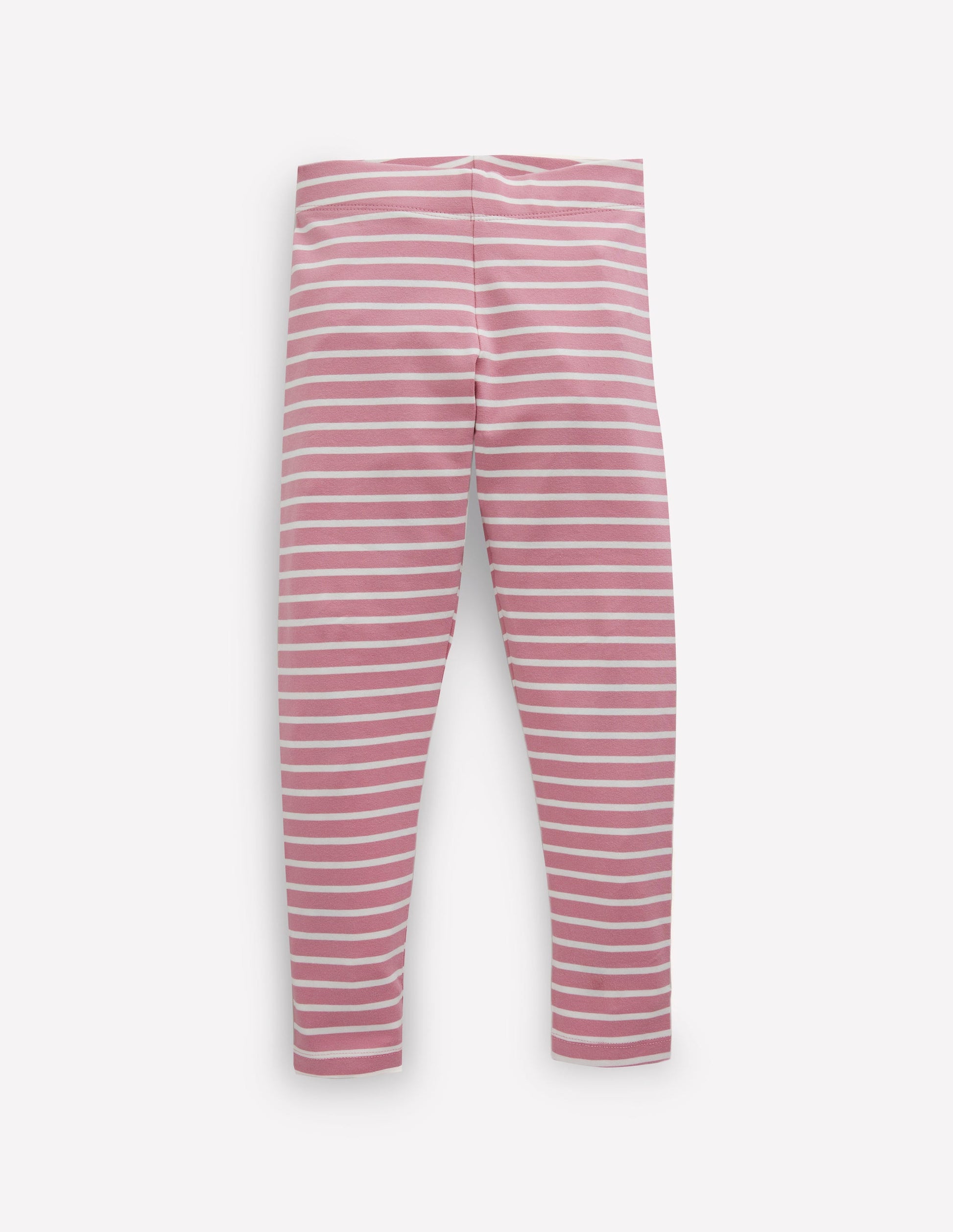 Fun Leggings-Formica Pink/Ivory Stripe-1