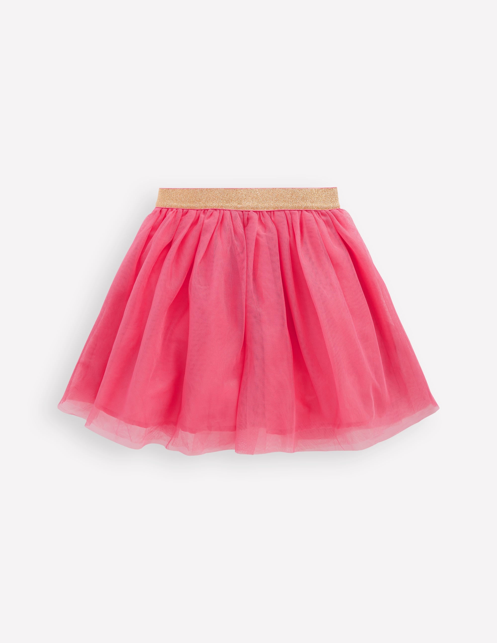 Appliqué Tulle Skirt-Pink Flowers - Image 2