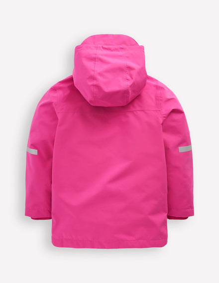 Fisherman Jacket-Raspberry Pink