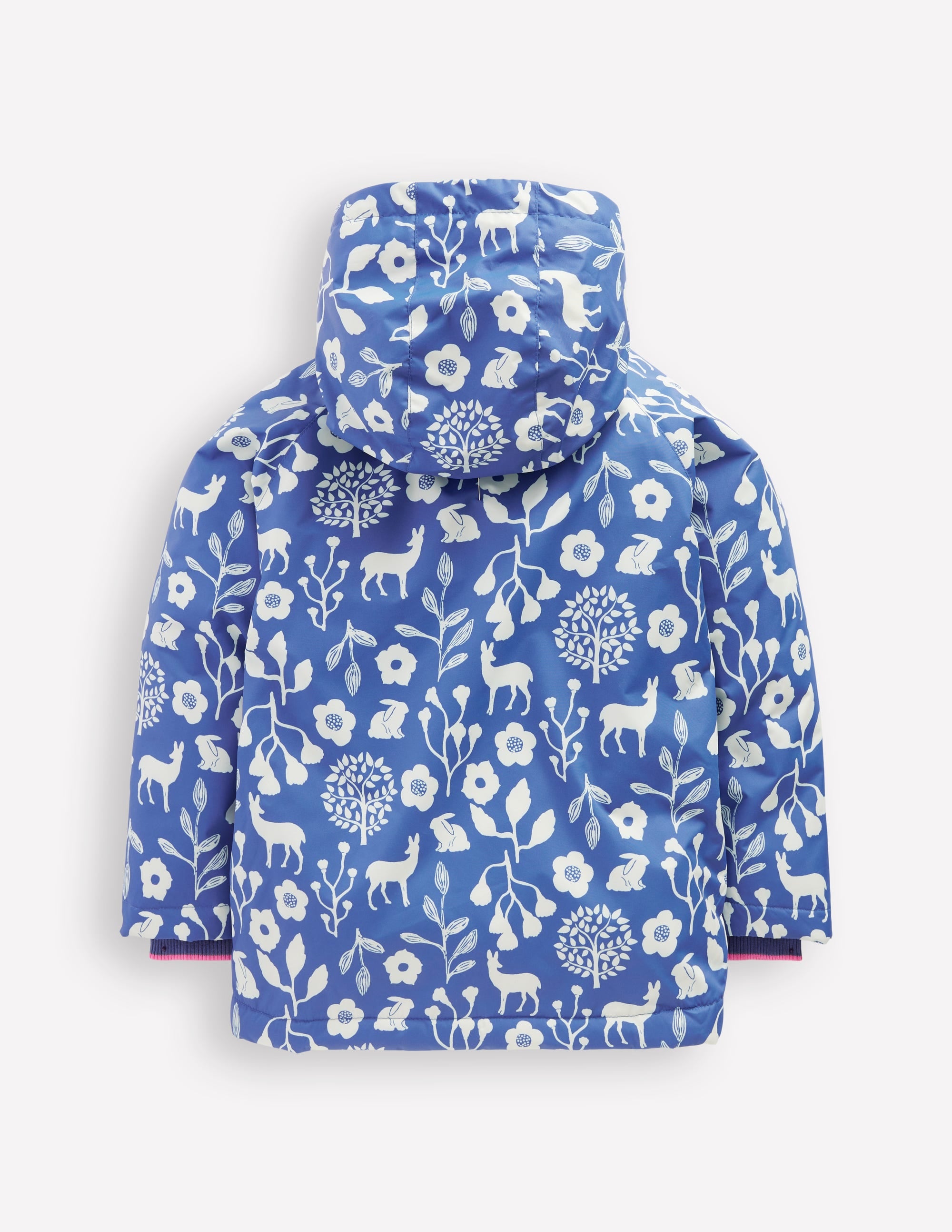 Sherpa Lined Anorak-Bluejay Woodland - Image 2
