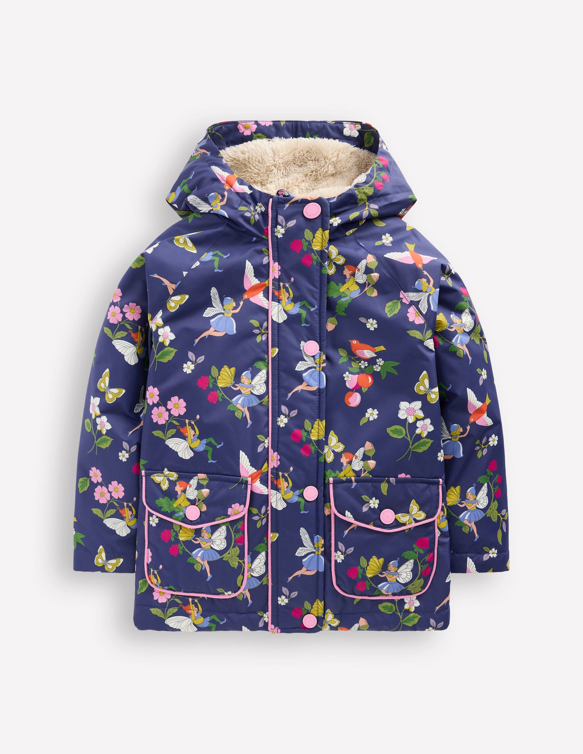 Sherpa Lined Anorak-Starboard Blue Fairies-2
