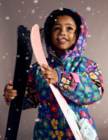 All-Weather Waterproof Coat-Multi Rainbow Leopard