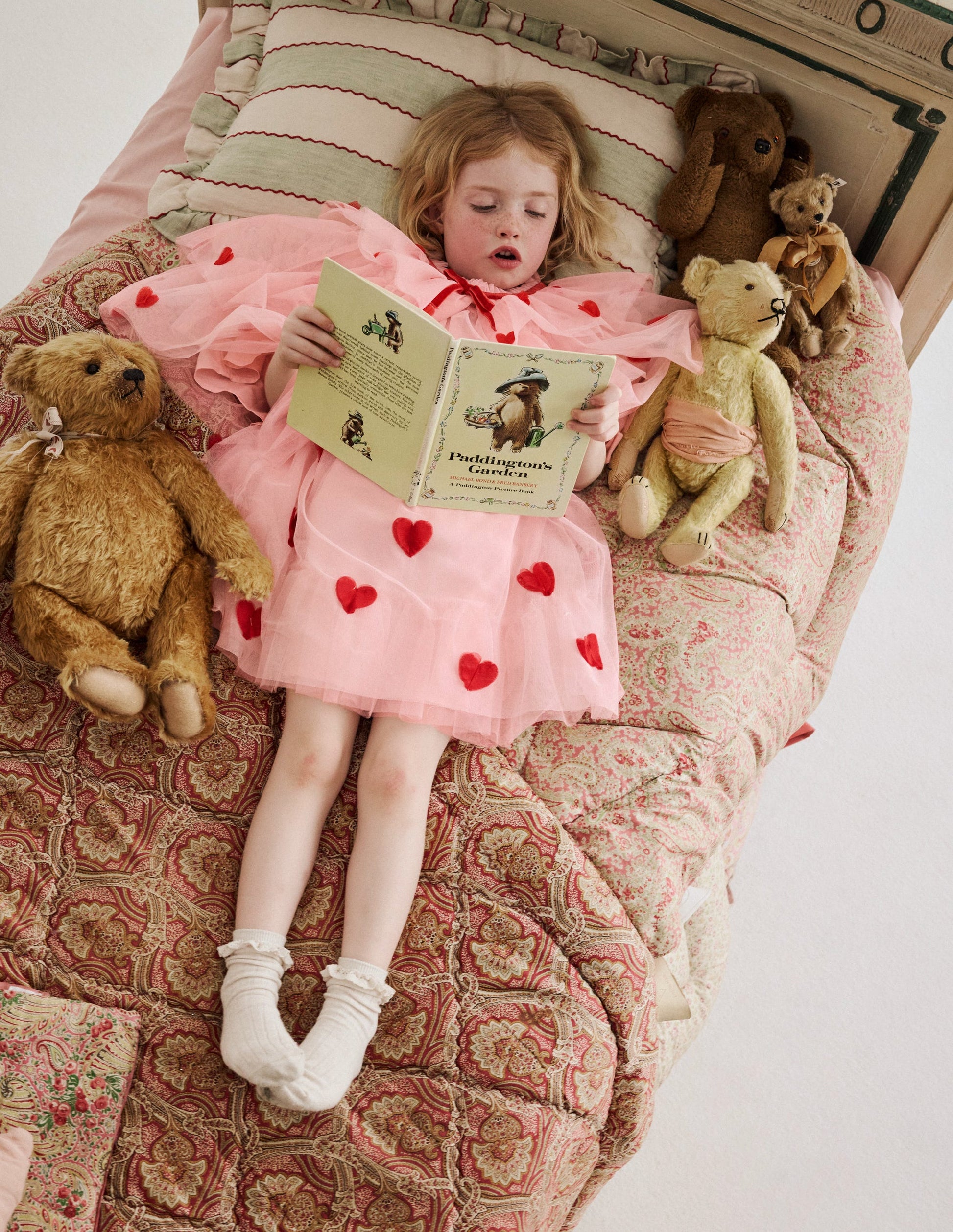 Tiered Tulle Dress-Chalk Pink Hearts-1
