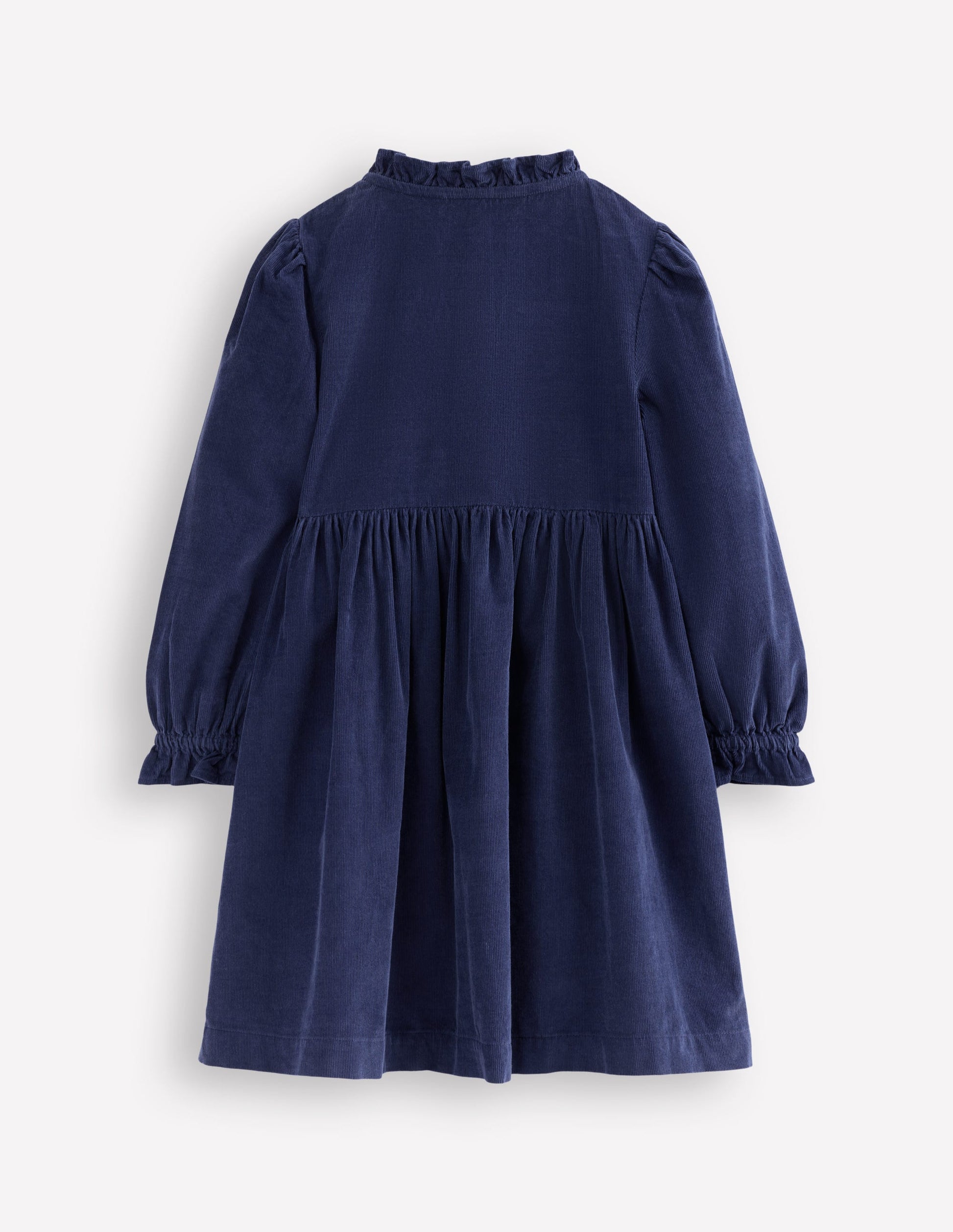Suki Long Sleeve Smocked Dress - College Navy