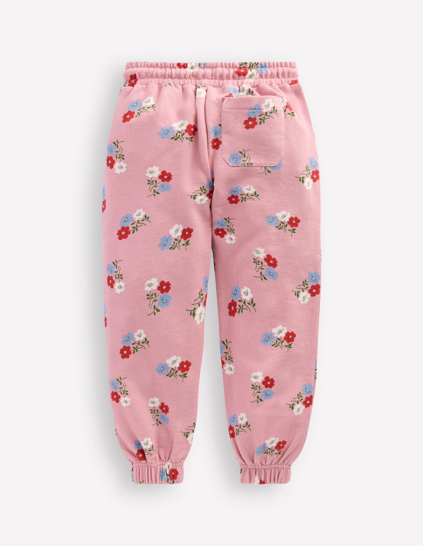 Fun Printed Jogger-Vintage Pink Posy