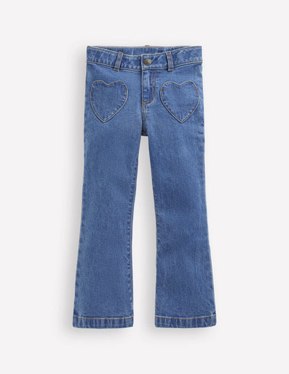 Denim Kick Flare Jean-Denim Hearts-1