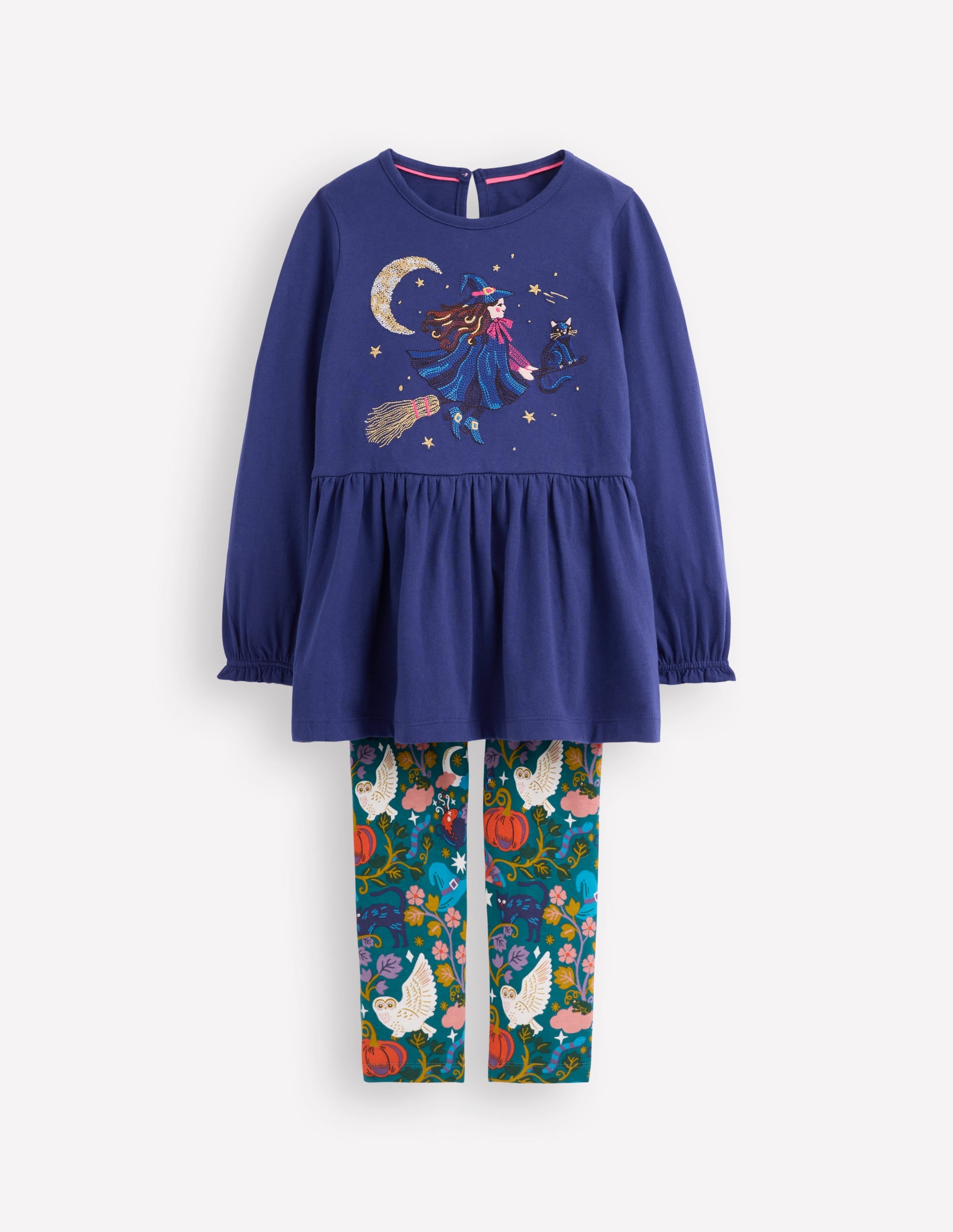 Applique Tunic Set-Starboard Blue - Image 1