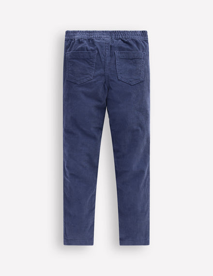 Cord Leggings-College Navy