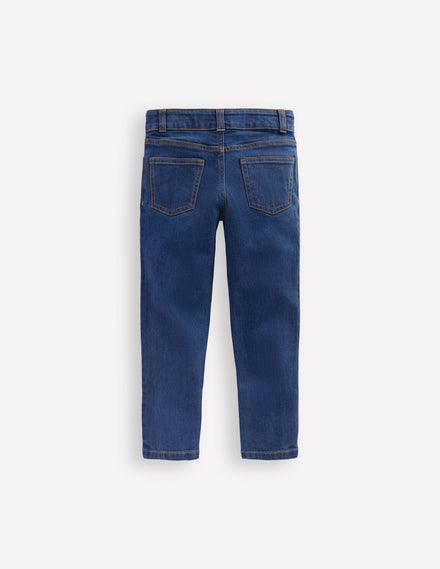 Adventure-flex Slim Fit Jeans-Mid Vintage Denim