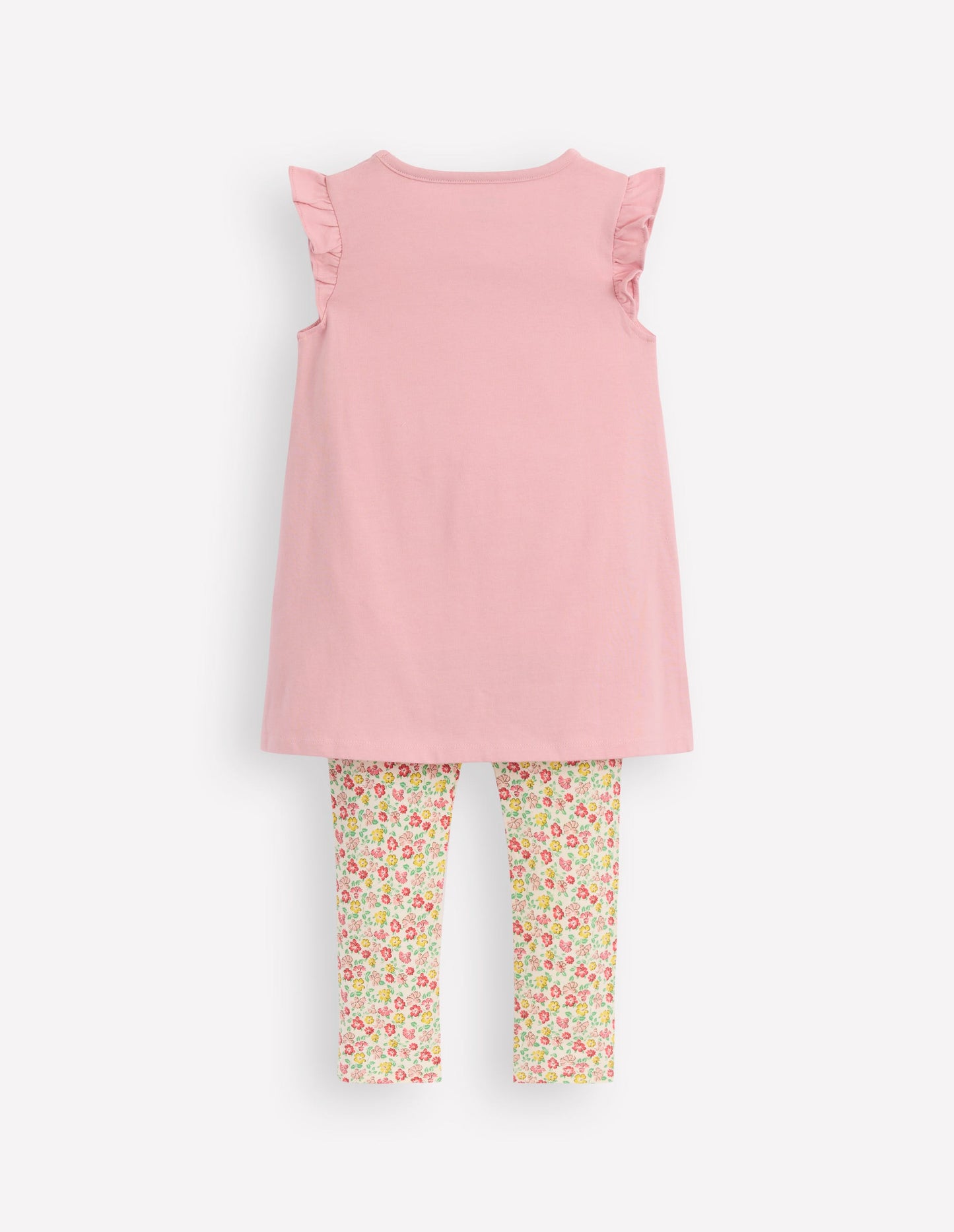 Frill Sleeve Tunic Set-Vintage Pink Fairies