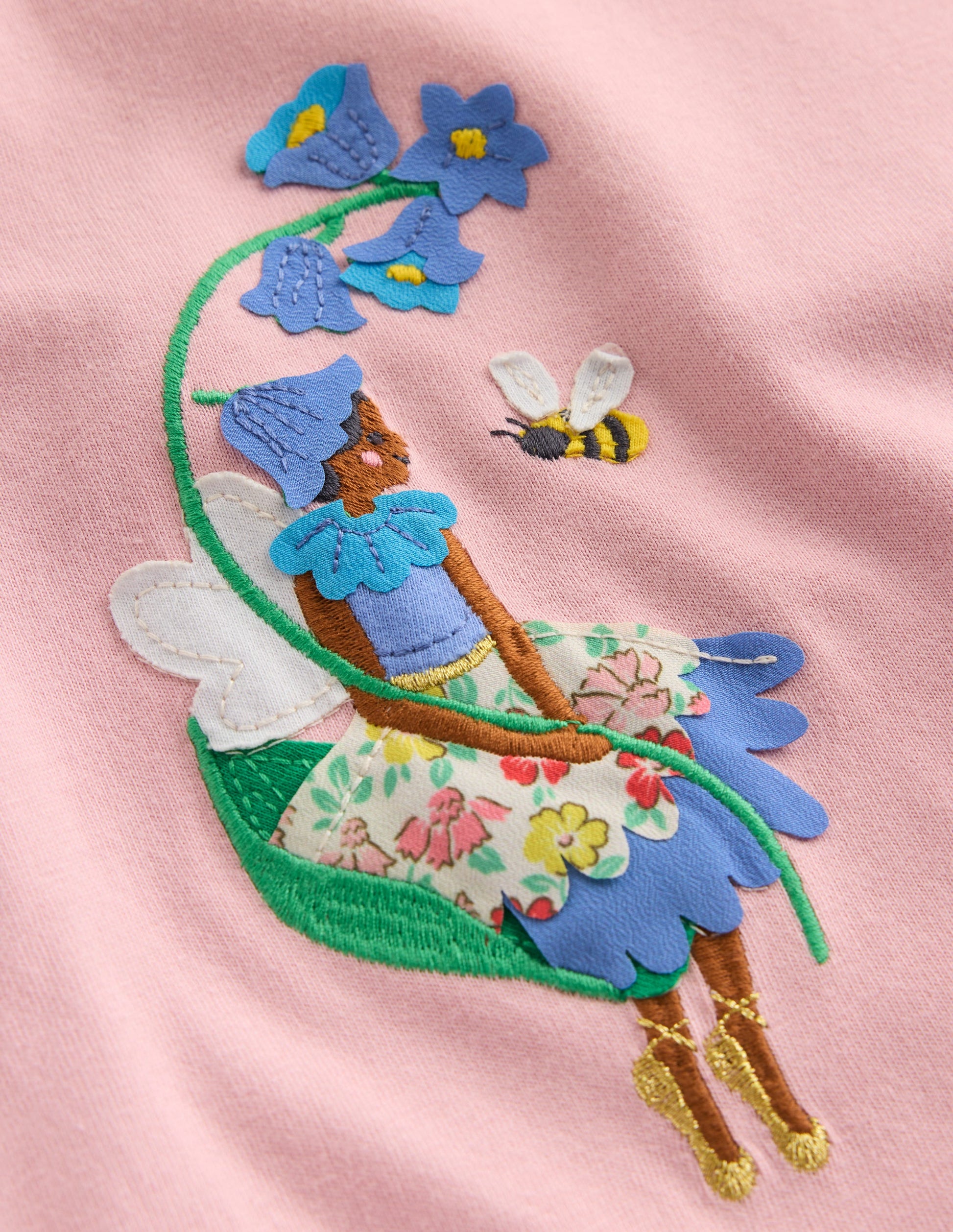 Frill Sleeve Tunic Set-Vintage Pink Fairies-3