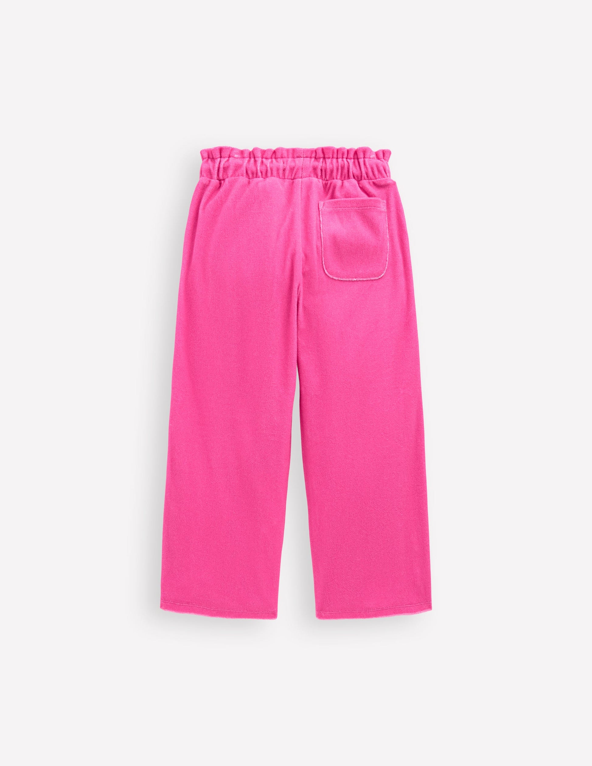 Towelling Trousers-Sorbet Pink-2