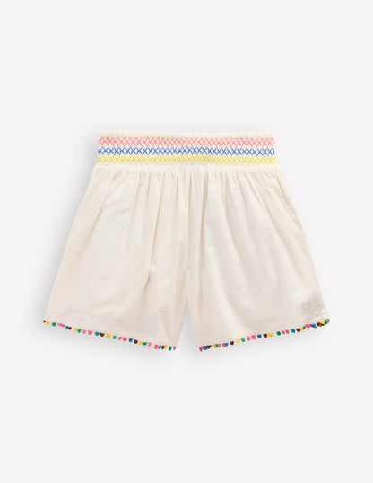 Pull-On Shorts-Soft Ivory-3