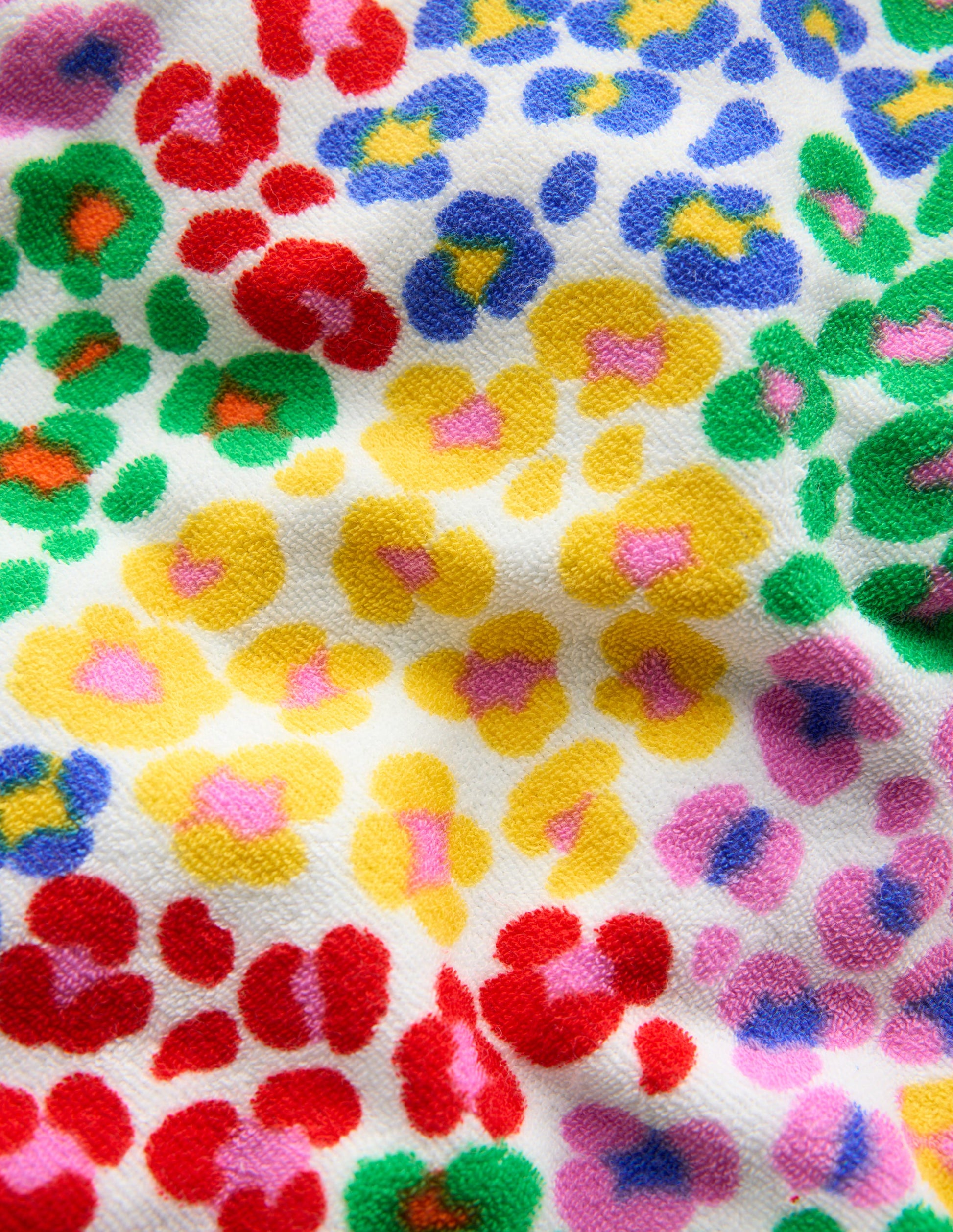 Towelling Top-Multi Rainbow Leopard-3