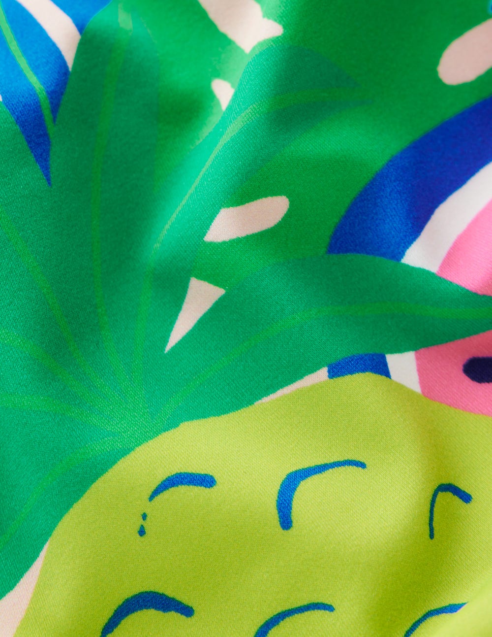 Frill Strap Bikini-Multi Tropical Fruit-3