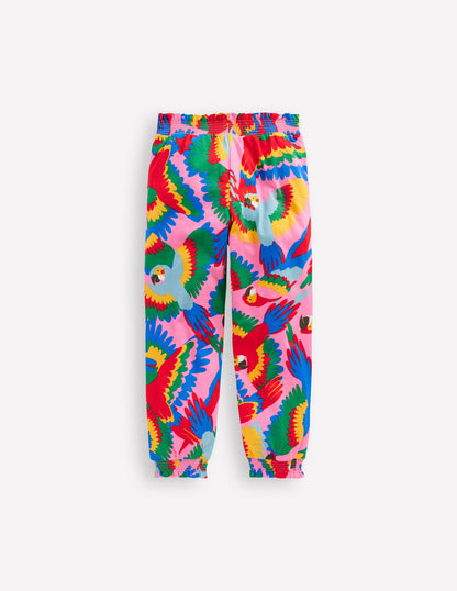 Holiday Trousers-Multi Rainbow Parrot-3