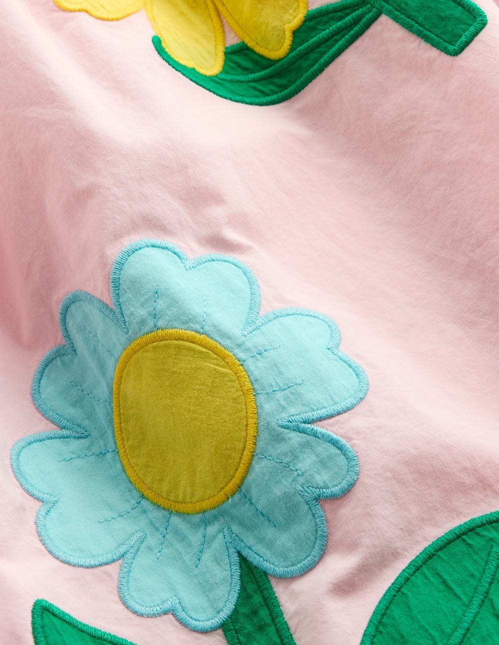 Annalisa Appliqué Sundress-Pink Flower-4