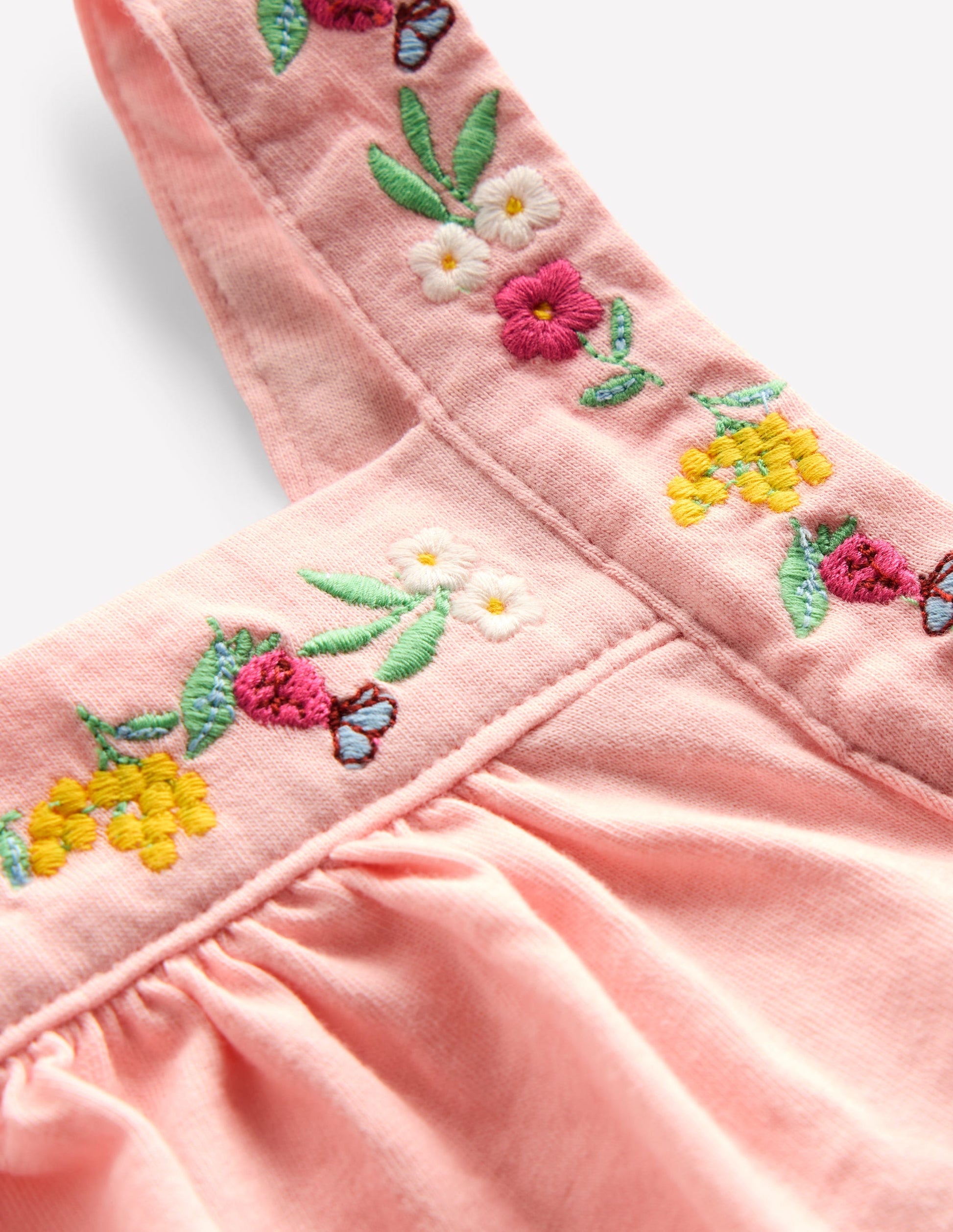 Embroidered Sleeveless Top-Chalk Pink-4
