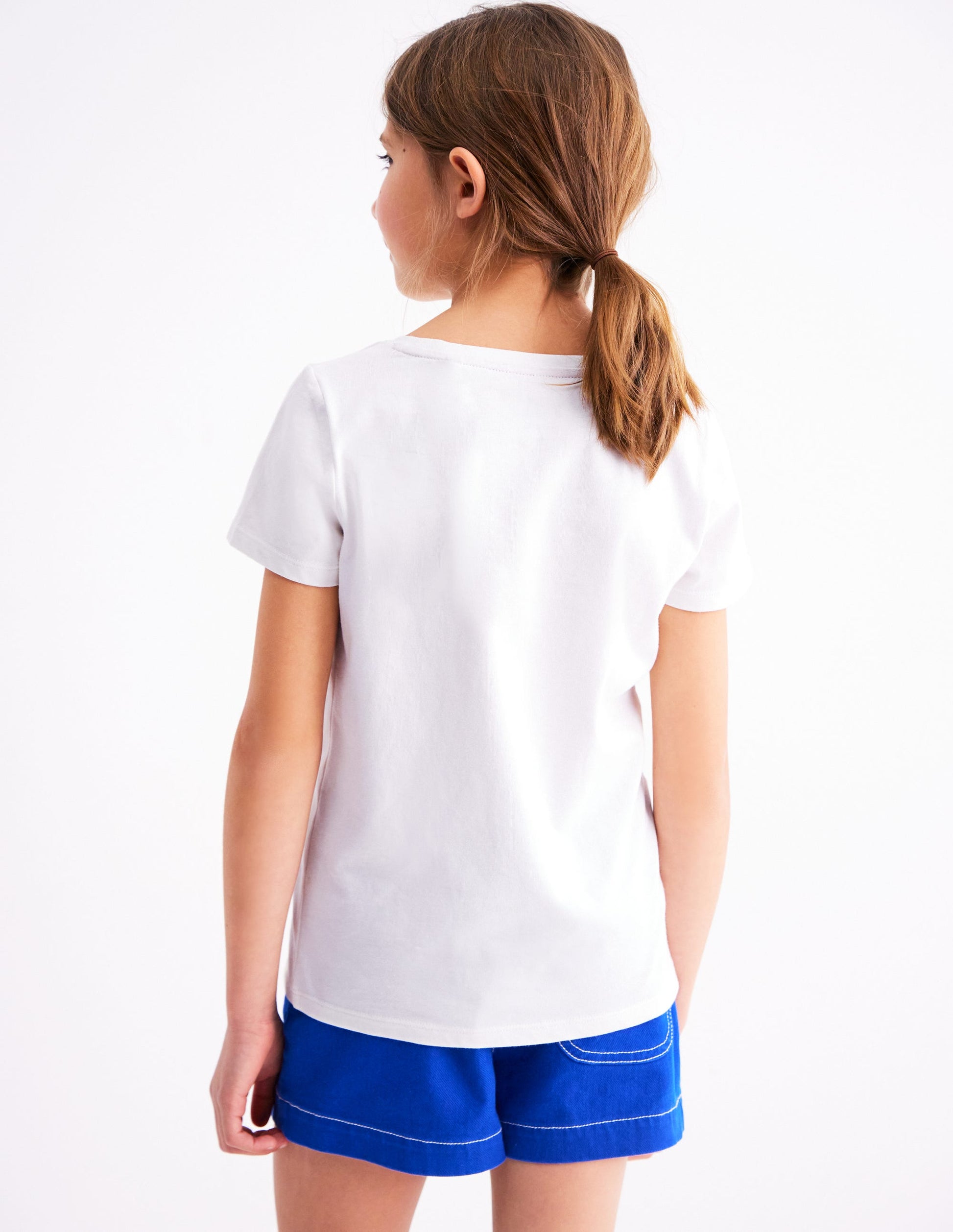 Bay Boucle T-Shirt-White Birds-5
