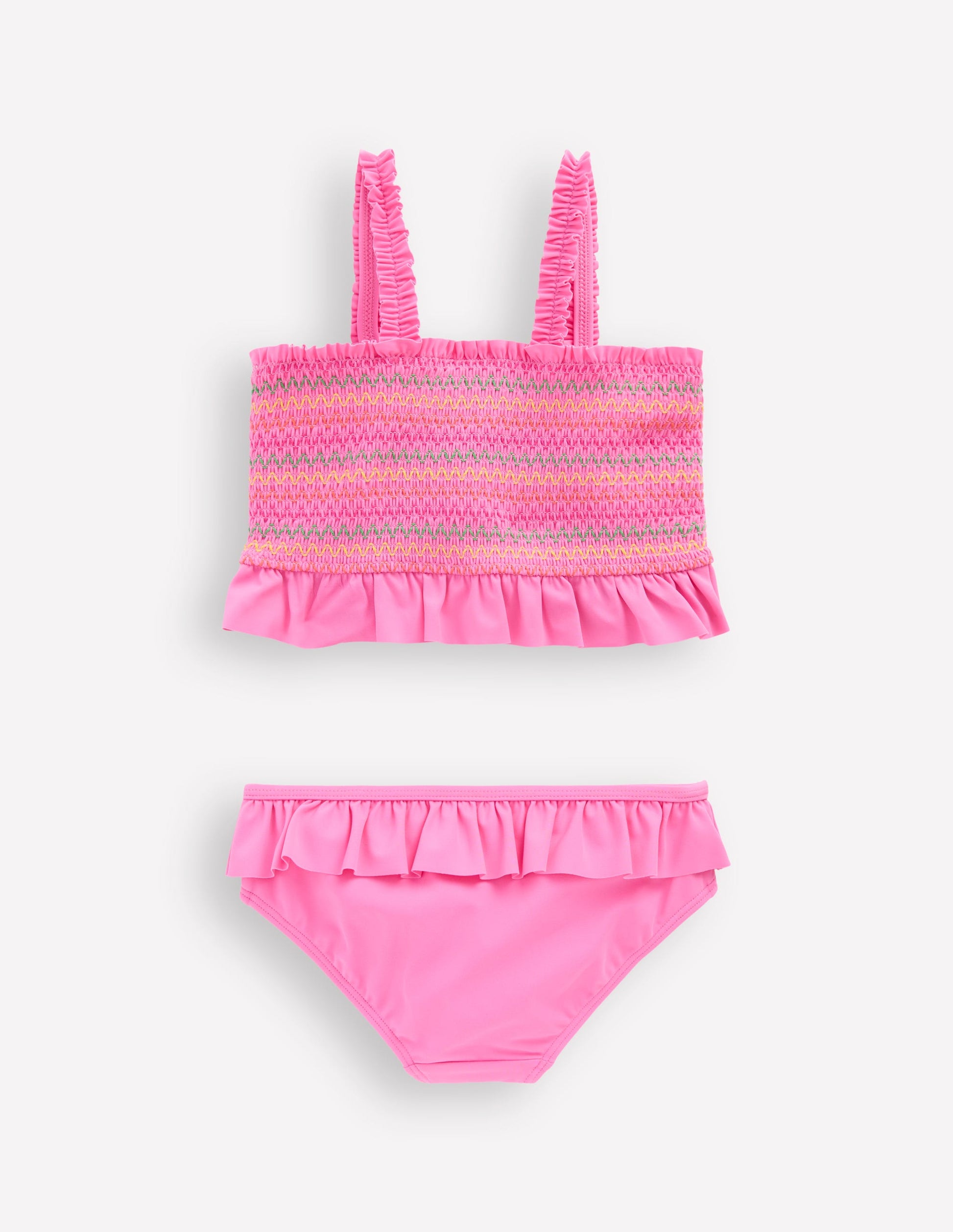 Pretty Peplum Bikini-Pink Fruit-3