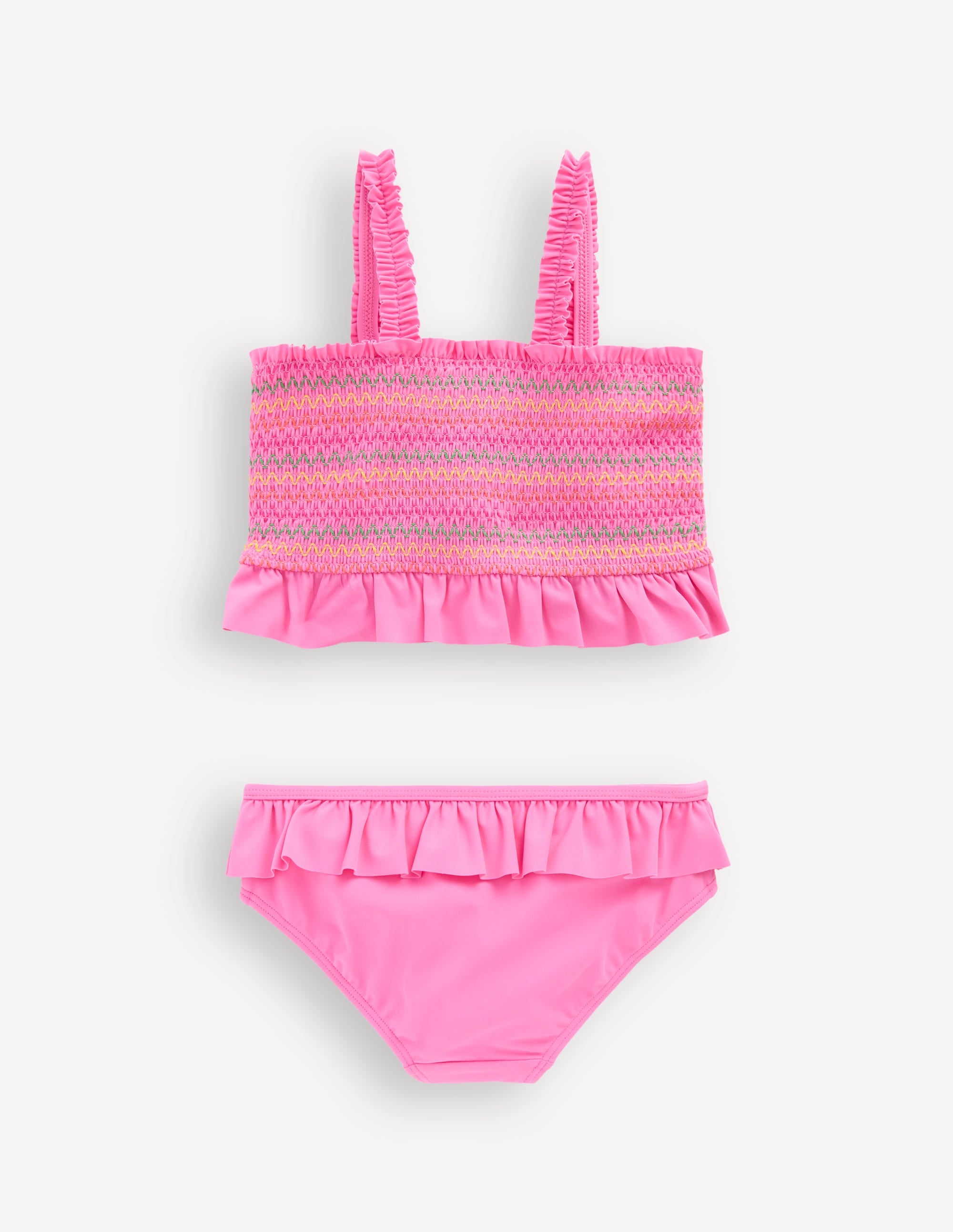 Pretty Peplum Bikini-Pink Fruit - Image 2