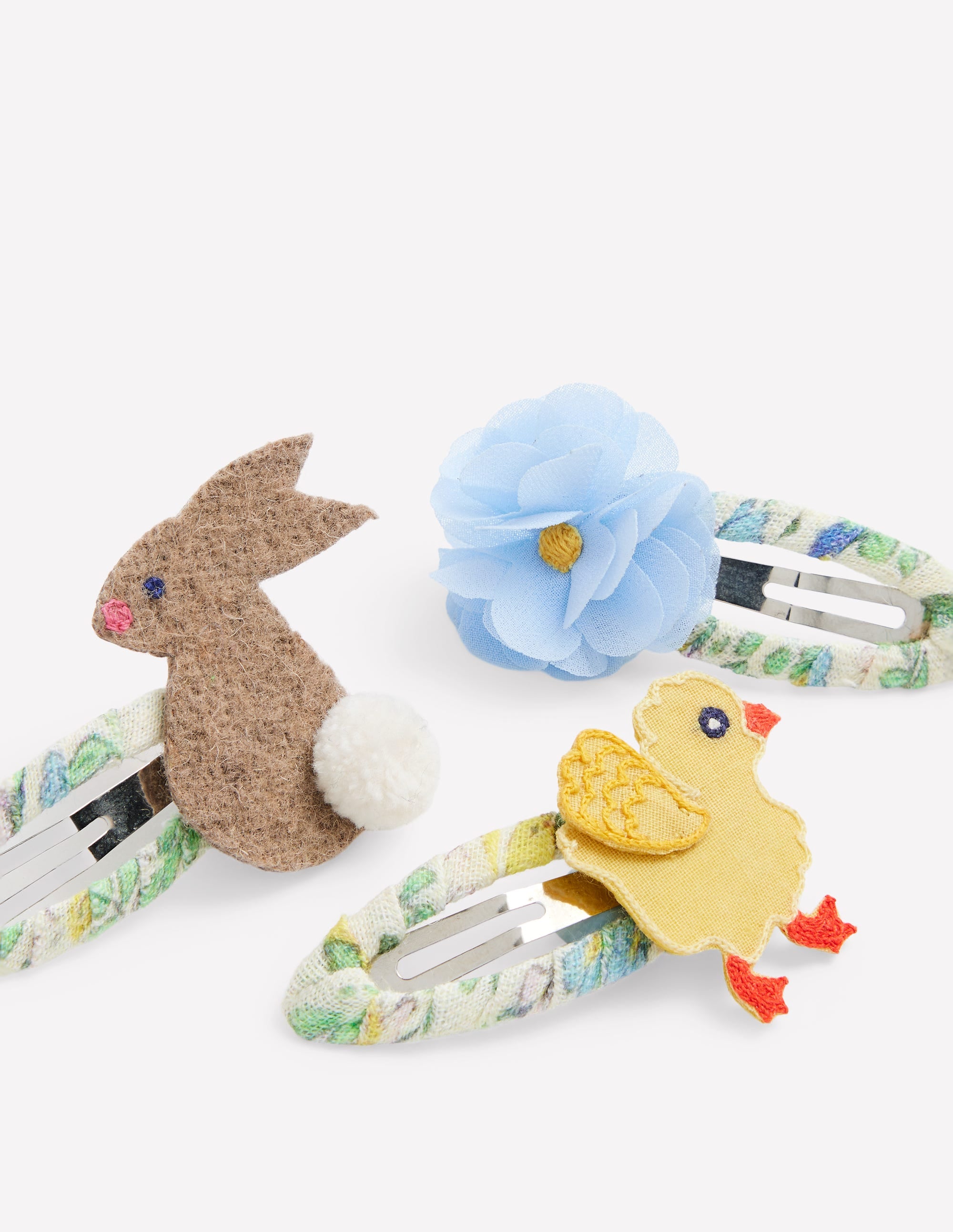 3-pack Hair Clips-Easter Animals - Image 2