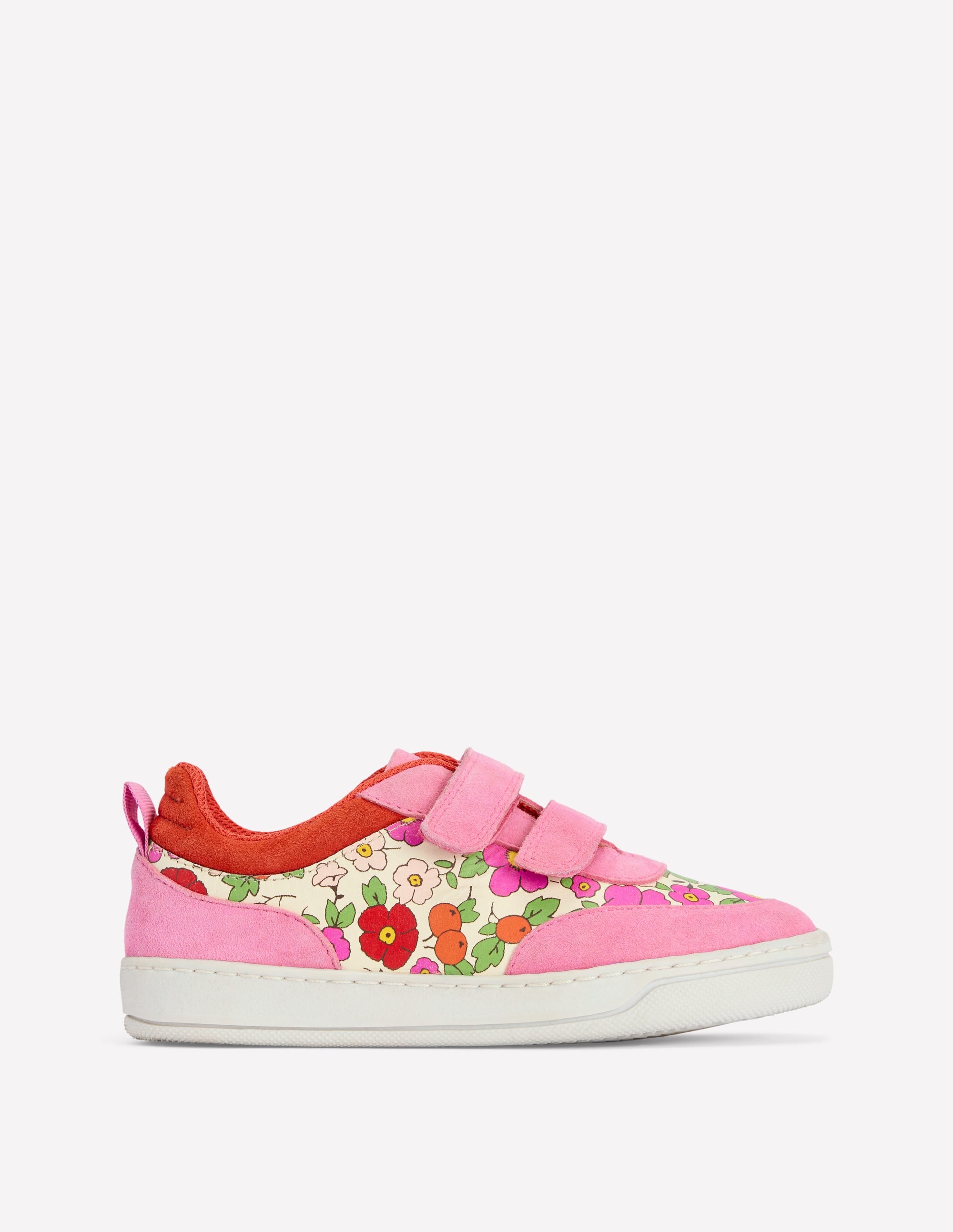 Colourblock Low Tops-Apple Blossom - Image 1