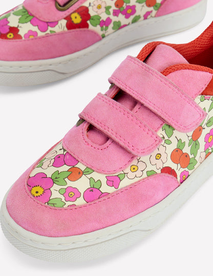 Colourblock Low Tops-Apple Blossom