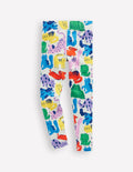 Everyday Fun Leggings-Multi Oatmeal Rainbow Pets