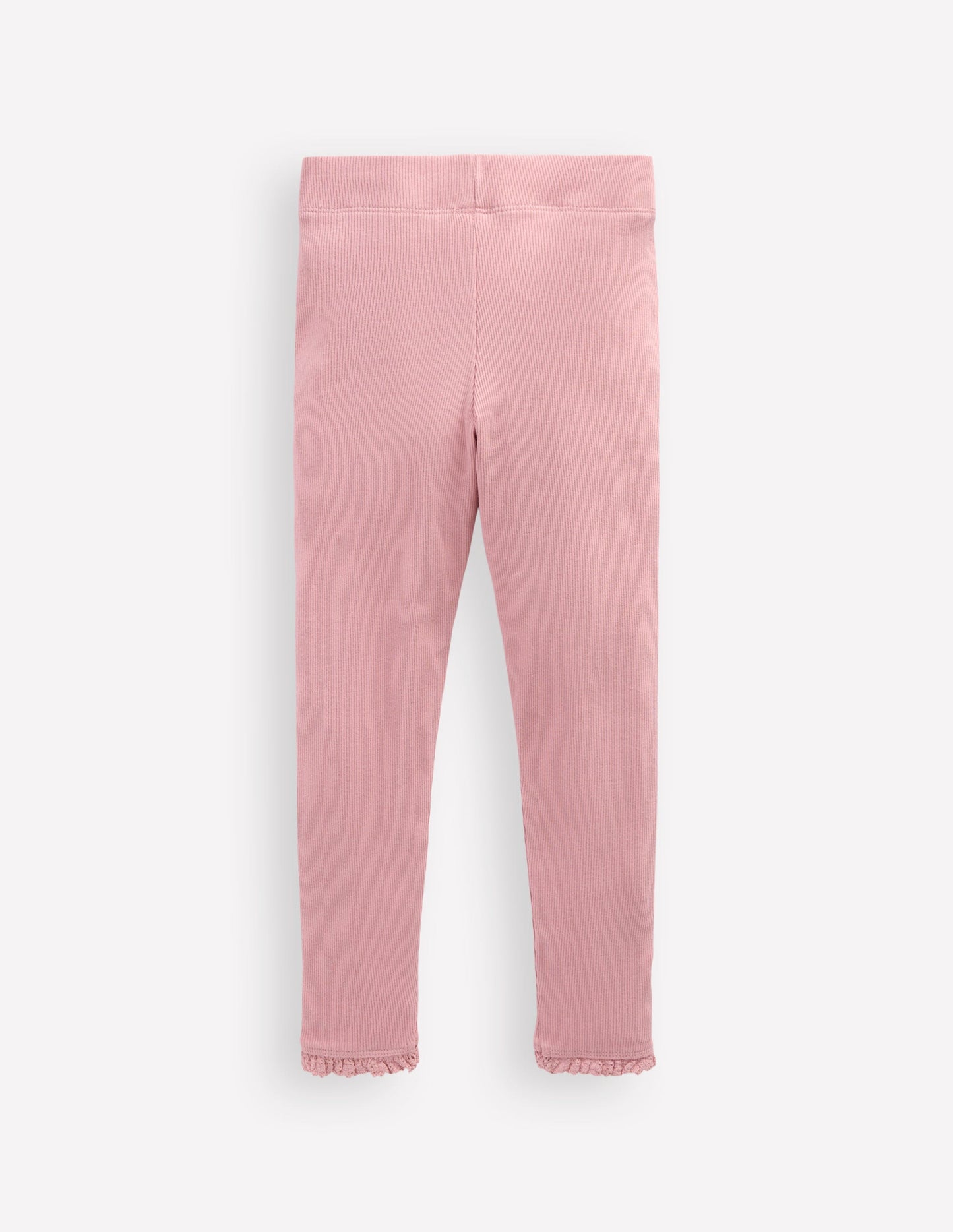 Ribbed Leggings-Vintage Pink
