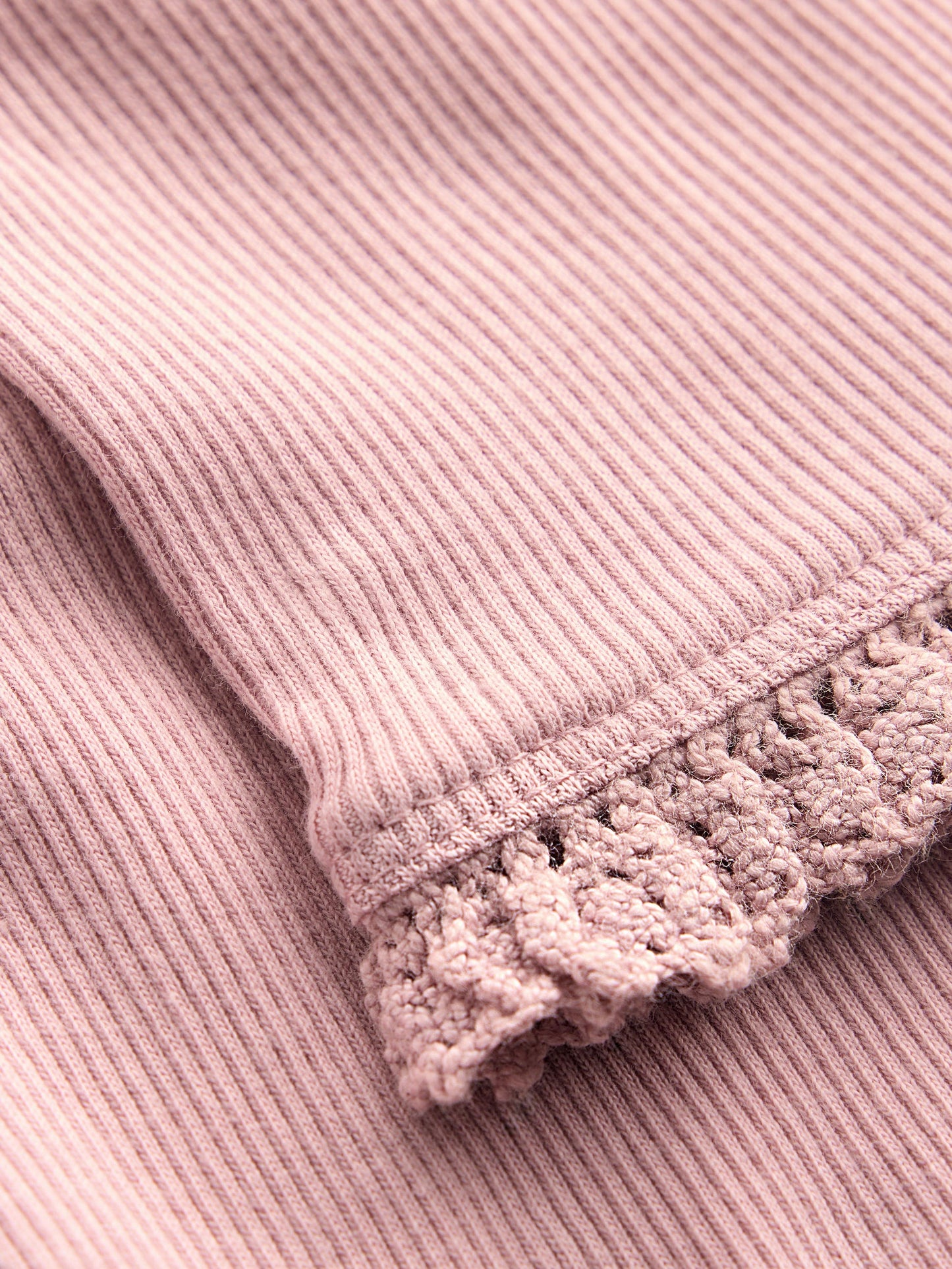 Ribbed Leggings-Vintage Pink