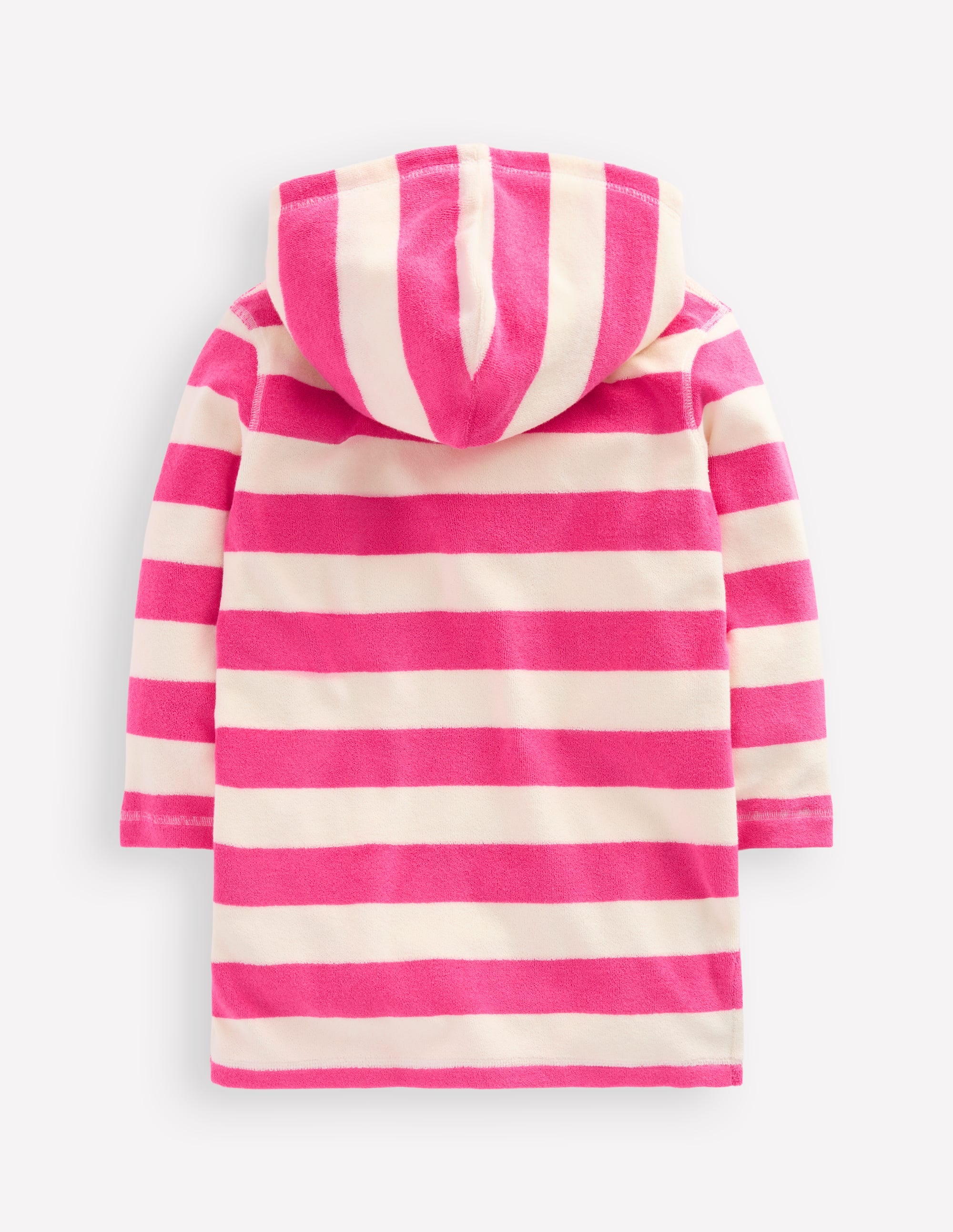 Mara Towelling Throw-On-Pink Mermaid Stripe - Image 2