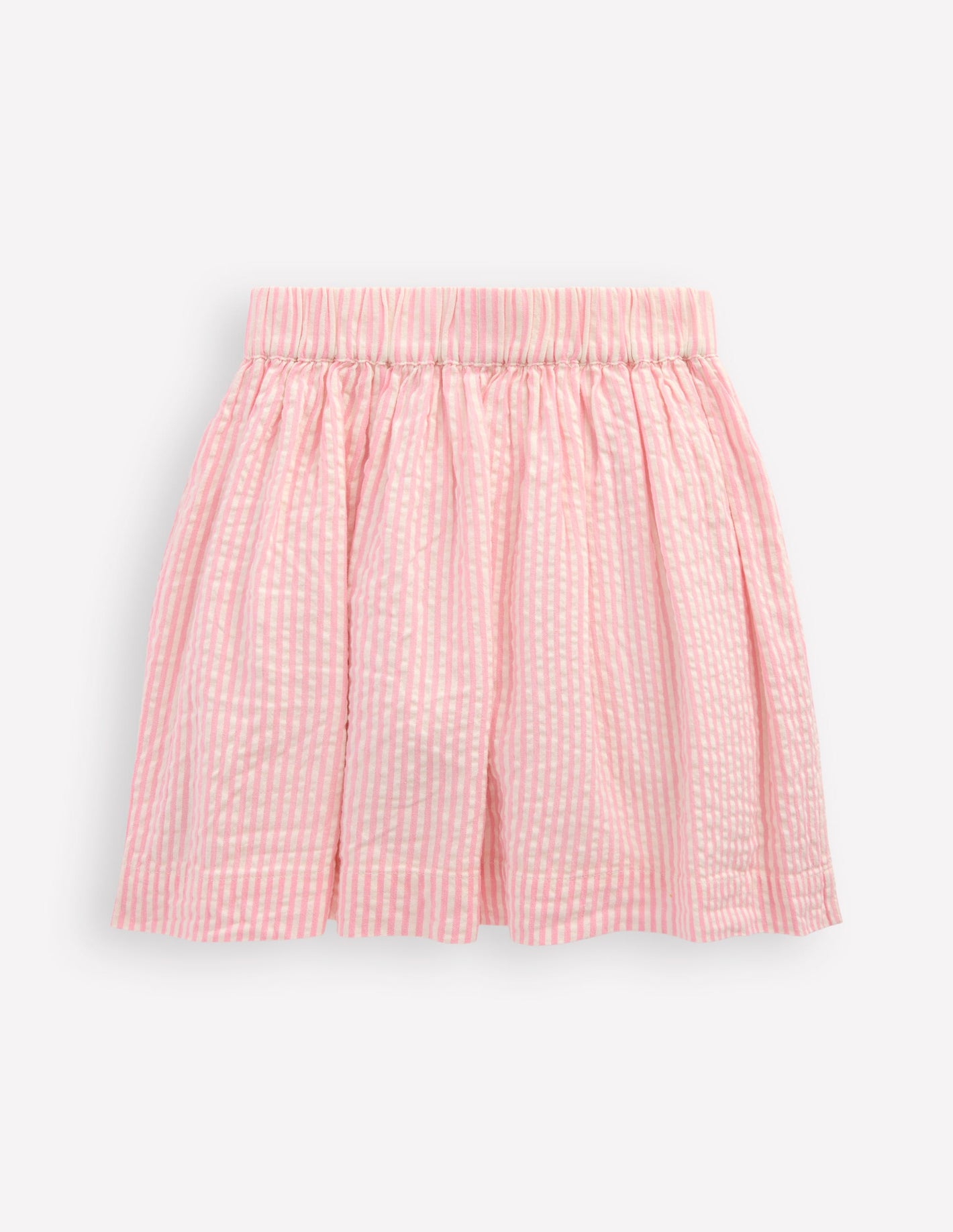 Applique Pocket Skirt-Cosmos Pink Daisy Chain