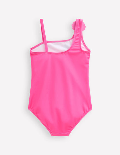 Sunday Appliqué Swimsuit-Pink Mermaid