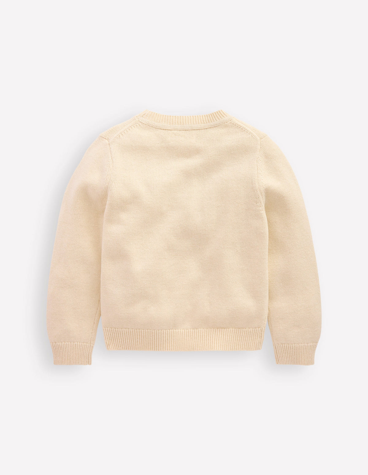 Karina Fun Crochet Jumper-Ivory Apples - Image 2