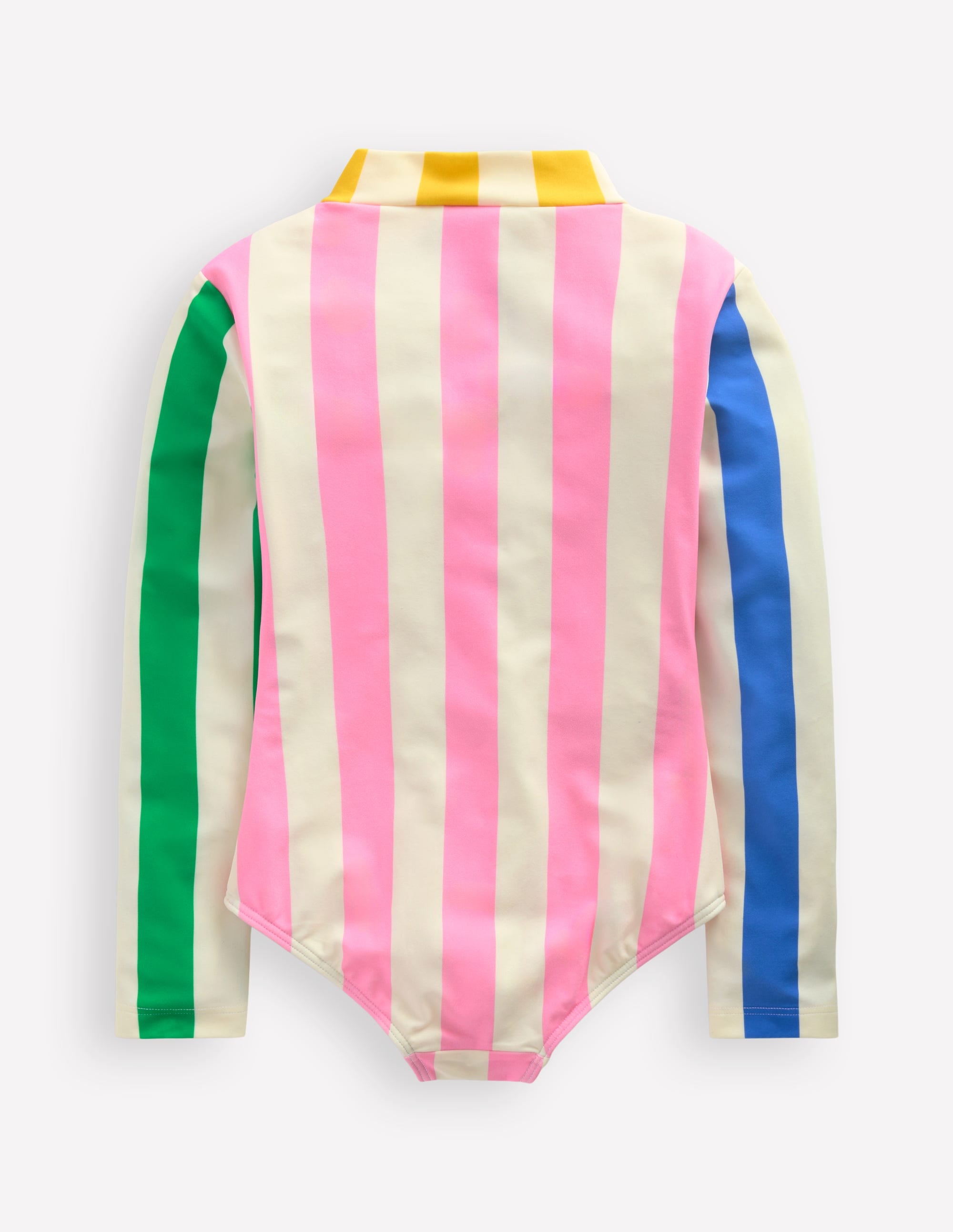 Long-sleeved Swimsuit-Hotchpotch Stripe - Image 2