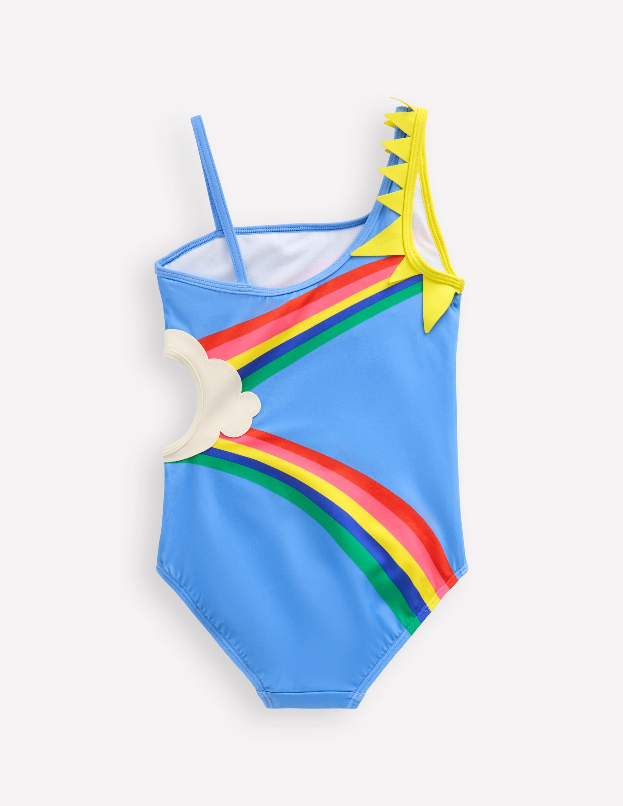 Lettice Cut Out Swimsuit-Forget Me Not Blue Weather - Image 2