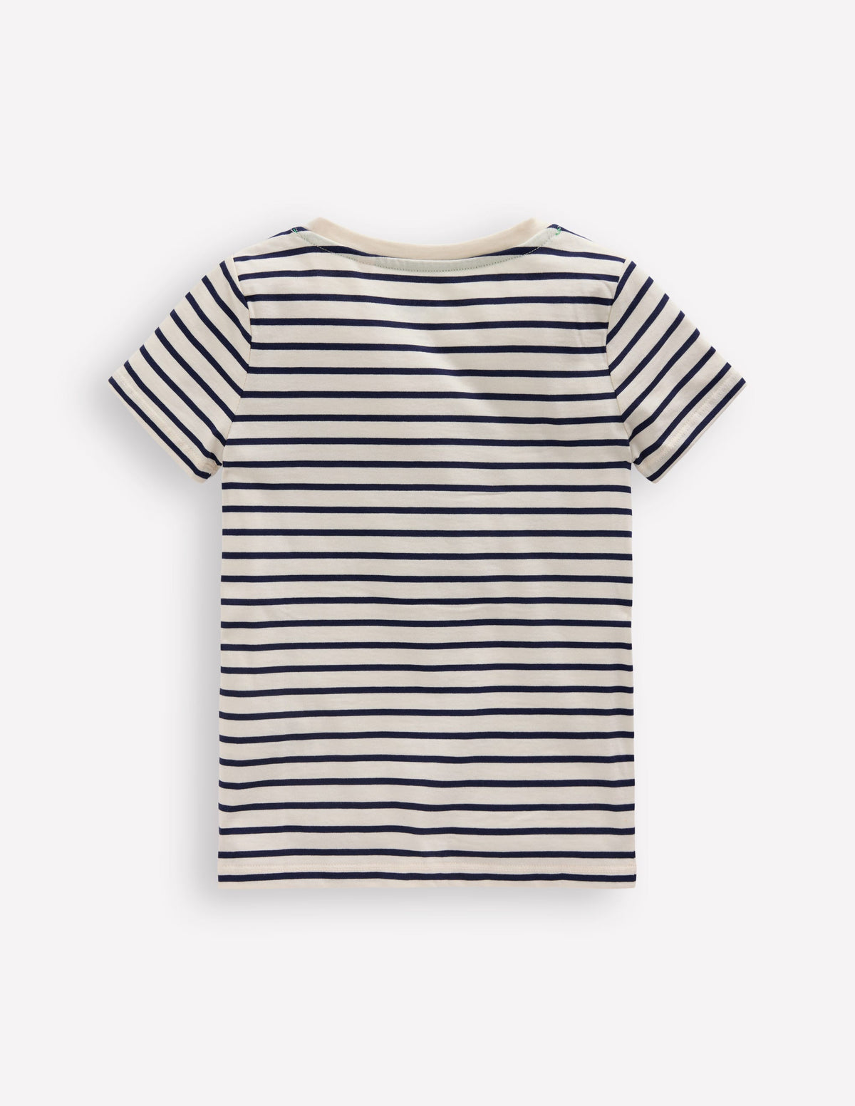 Bay Boucle T-Shirt-French Navy/ Ivory Cherries - Image 2