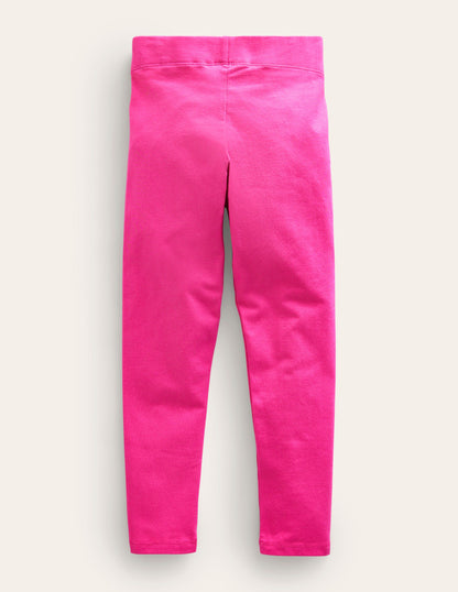 Plain Leggings-Sorbet Pink