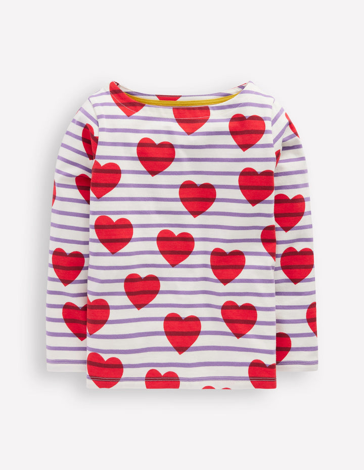 Ella Breton-Stripe Hearts