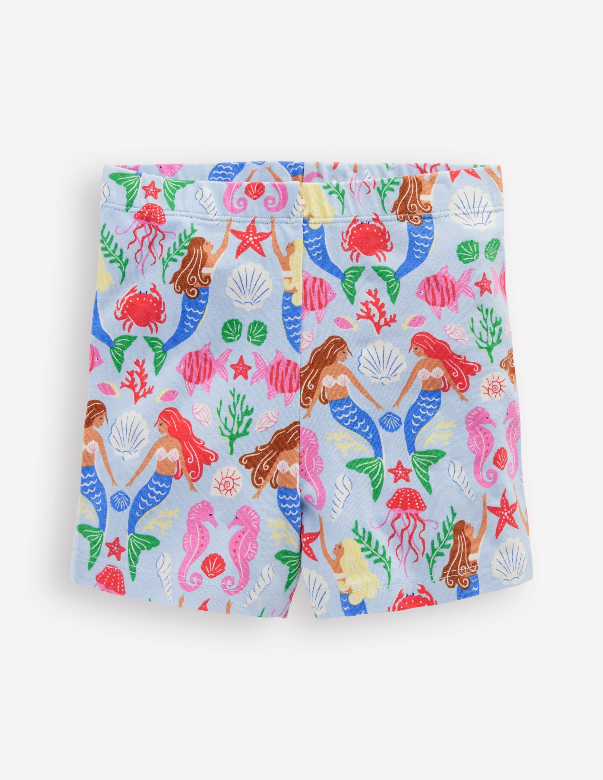 Cartwheel Shorts-Blue Mermaid - Image 1