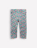 Fun Cropped Leggings-Multi Flowerbed