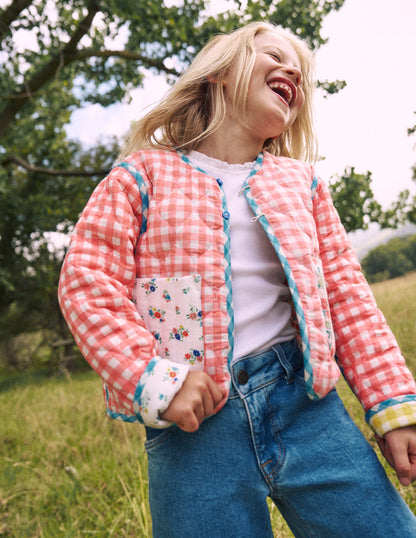 Aurore Reversible Jacket-Patchwork Floral-1