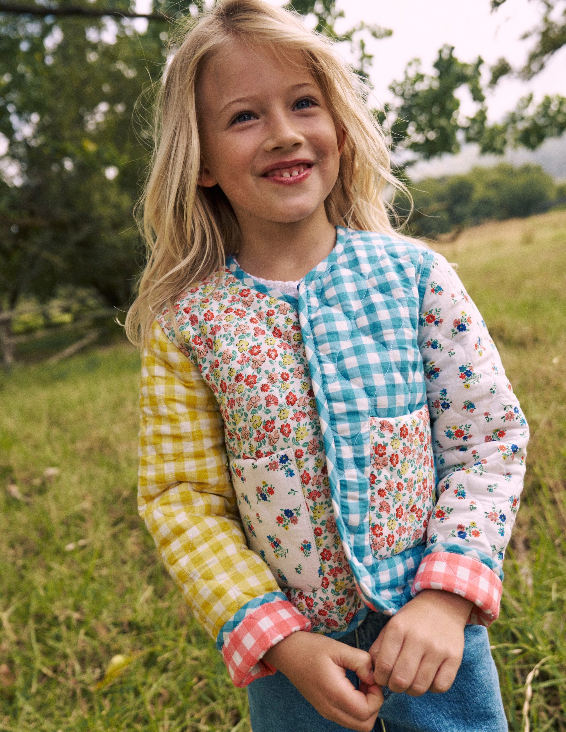 Aurore Reversible Jacket-Patchwork Floral-2
