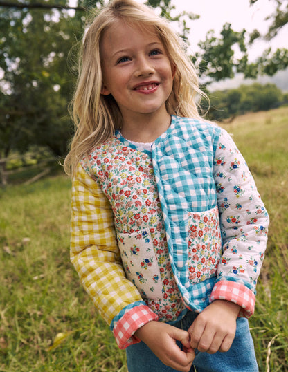Aurore Reversible Jacket-Patchwork Floral-2