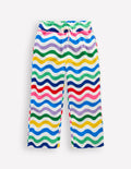 Towelling Trousers-Multi Wave