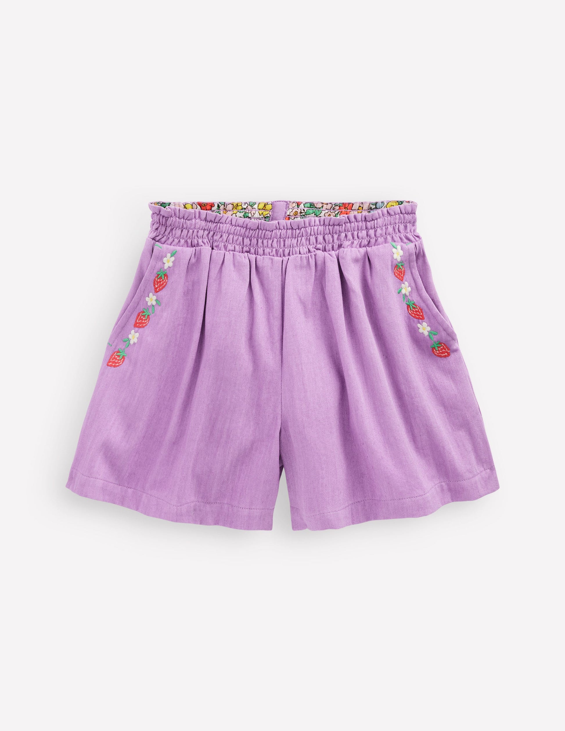 Pull-On Shorts-Aster Purple-1