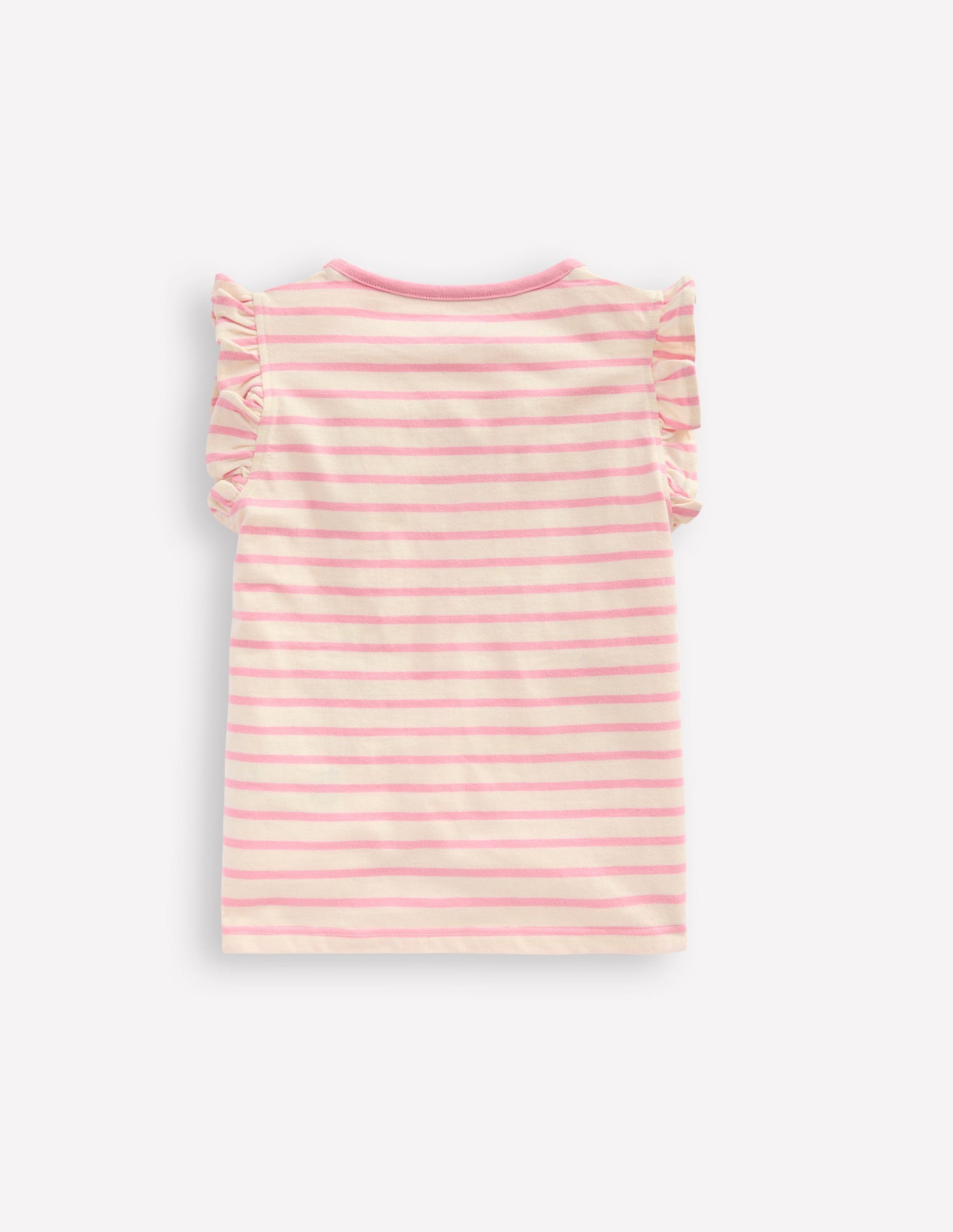 Flutter Short Sleeve T-shirt-Bubblegum Pink Fruits-2