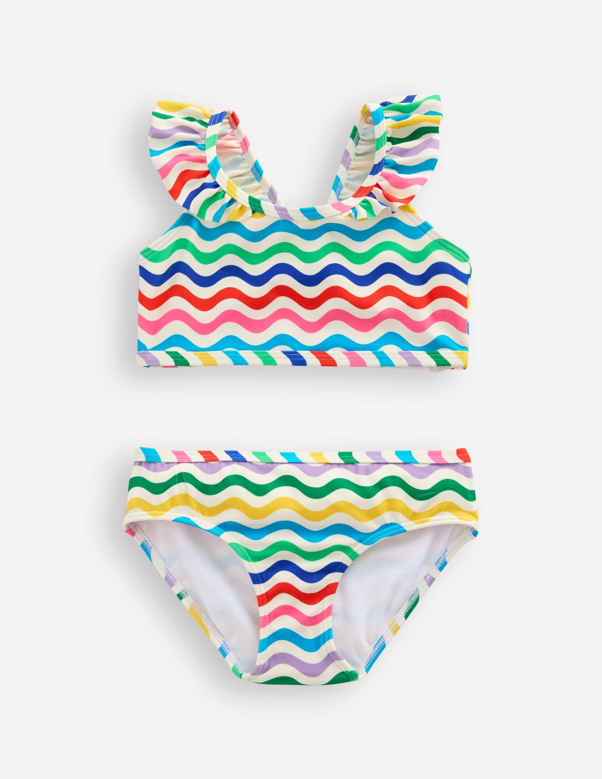 Frill Strap Bikini-Multi Wave - Image 1
