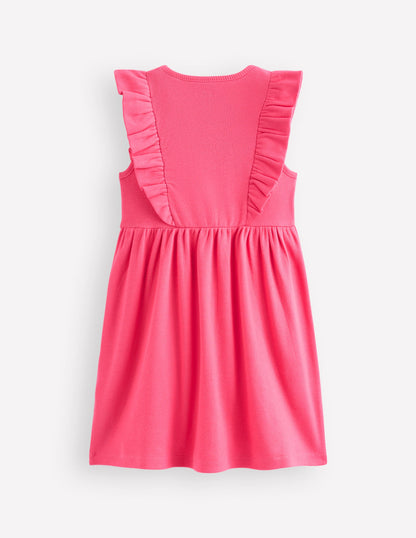 Frieda Embroidered Dress-Rose Petal Pink-3